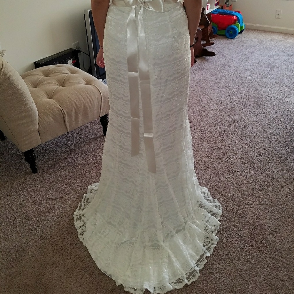 New Wedding Gown- NEVER WORN